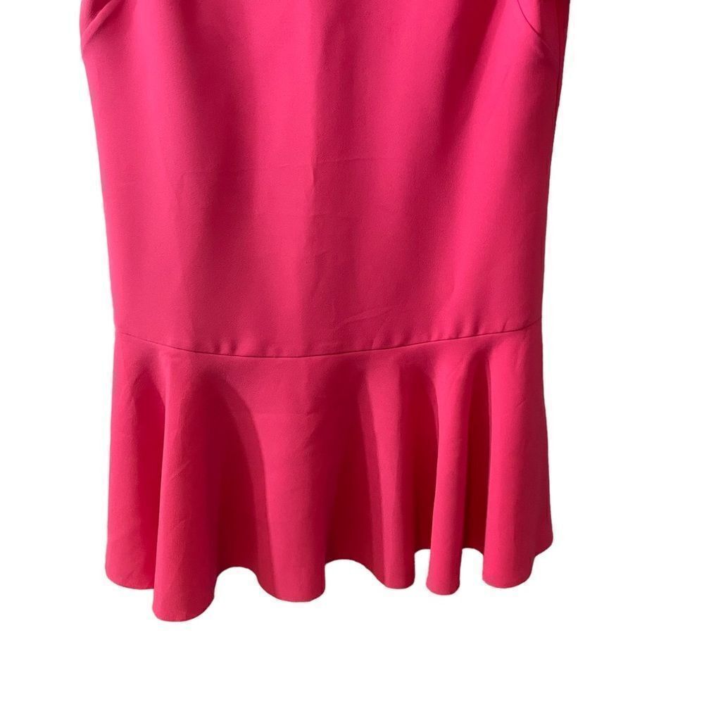 Banana Republic Flounce Dress‎ Kismet Pink Size 4P - Picture 6 of 14
